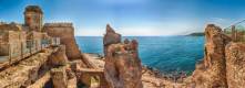 Panoramic,View,Of,The,Scenic,Aragonese,Castle,,Aka,Le,Castella,